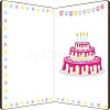 Bamboo Greeting Card & Paper Envelope with Bowknot AJEW-WH0202-005-2