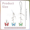 Plastic Mobile Straps & Mobile Dustproof Plugs & Pendant Decorations Kits HJEW-OC00043-2