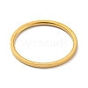 Ion Plating(IP) 304 Stainless Steel Simple Plain Band Finger Ring for Women Men X-RJEW-F152-05G-E-2