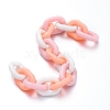 Handmade Opaque Acrylic Cable Chains AJEW-JB00550-03-2