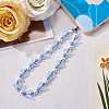 Acrylic Beaded Phone Lanyard HJEW-SW00017-03-5