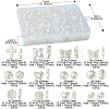 ABS Plastic Imitation Pearl Bead SACR-FS0001-82-4