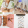 Natural Wood Beads WOOD-TA0001-01-LF-19