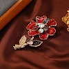 Flower Enamel Pins PW-WG28E1B-01-3