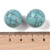 Synthetic Turquoise No Hole Sphere Beads G-K353-04D-12-3