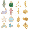 96Pcs Alloy Pendants FIND-SC0016-28-6
