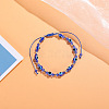 Evil Eye Resin Braided Bead Bracelets SL6023-2-1