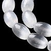 Macaron Color Natural Selenite Beads Strands X1-G-B102-A01-09-3