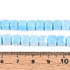 Anti-Tarnish Electroplate Glass Beads Strands GLAA-T025-6mm-10B-4