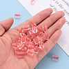 Transparent Acrylic Beads TACR-S154-17A-52-5