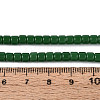 Opaque Solid Color Glass Beads Strands GLAA-N065-4x4mm-C09-4