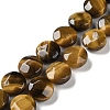 Natural Tiger Eye Beads Strands G-K357-B12-01-1