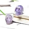 Natural Lepidolite Skull Display Decorations PW-WG24213-01-1