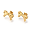 304 Stainless Steel Stud Earrings for Women EJEW-F337-01G-05-1