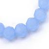 Imitation Jade Glass Bead Strands GLAA-R166-4mm-03D-2