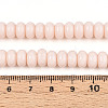 Opaque Spray Painted Glass Beads X-GLAA-ZX008-8mm-18H-4