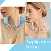 DIY Silk Scarf Necklace Making Kits DIY-BM0002-52-5