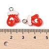 Christmas Theme Opaque Resin Pendants RESI-S08-02A-3