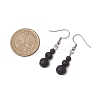 3 Pairs 3 Styles Natural Mixed Stone Dangle Earrings EJEW-JE06134-3