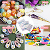 60Pcs 3 Styles Laser Plastic Resealable Bags ABAG-TA0001-56B-8