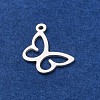 925 Sterling Silver Hollow Charms STER-D301-04S-03-2