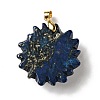 Natural Lapis Lazuli Pendants G-E043-01A-04G-3