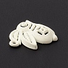 Spray Painted Alloy Pendents PALLOY-F282-04A-02-4