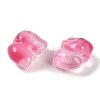 Spray Painted Glass Beads GLAA-Z007-04H-2