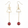 Dangle Earrings EJEW-JE03973-4