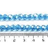 Electroplate Transparent Glass Beads Strands LS-EGLA-A035-T6mm-A08-4