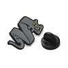 Cat Theme Enamel Pins JEWB-E029-03EB-01-3