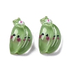 Cartoon Transparent Resin Cabochons CRES-R459-01B-1