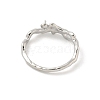 Brass Finger Ring Settings LS-KK-G518-05P-3