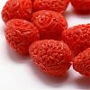 Synthetic Coral Beads Strands CORA-F017-01-4
