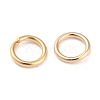 Rack Plating Brass Open Jump Rings X-KK-O139-18P-G-2