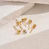 3 Pairs Bowknot 201 Stainless Steel Stud Earring Sets LS-FG5977-1-2