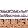 Electroplate Opaque Glass Beads Strands EGLA-Q139-01A-C05-4