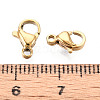 304 Stainless Steel Lobster Claw Clasps STAS-T065-9mm-34G-3