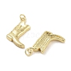 Rack Plating Brass Pendants KK-Z064-27G-2