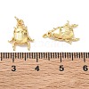Insect Brass Charms KK-E797-06G-3