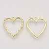 Rack Plating Alloy Open Back Bezel Pendants LS-PALLOY-N150-36-2
