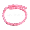 Dyed Natural White Jade Beads Strands G-G107-A28-01-5