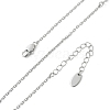 Brass Cable Chain Necklaces for Women Men KK-B129-30P-4