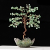 Natural Green Aventurine Chips Tree of Life Decorations PW-WGCA097-03-1