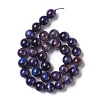 Natural Galaxy Tiger Eye Beads Strands G-P455-01D-4