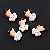 Opaque Resin Star with Cloud Pendants X-RESI-G040-A07-2