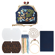 DIY Ethnic Style Embroidery Crossbody Bags Kits DIY-WH0292-86B