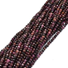 Natural Ruby Beads Strands G-E576-63B