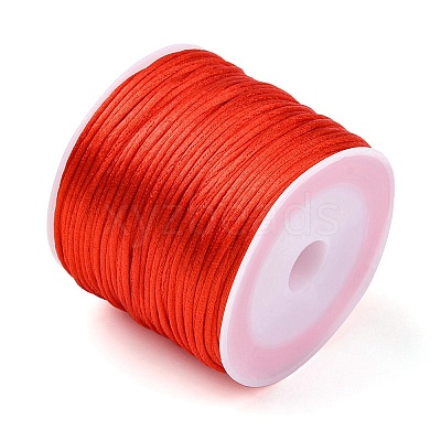 30M Nylon Satin Rattail Cords NWIR-YW0001-04-04-1