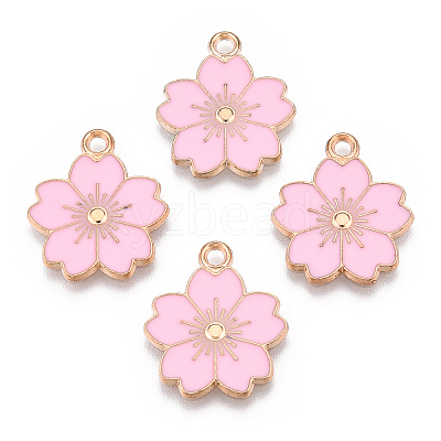 Alloy Enamel Pendants ENAM-S121-115B-1